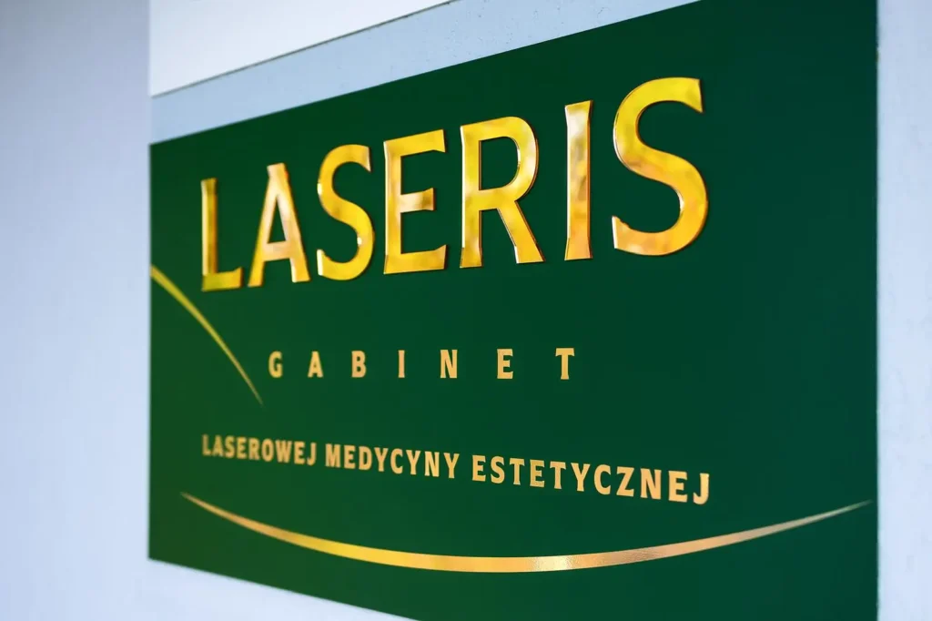 Gabinet medycyny estetycznej Laseris Szyld